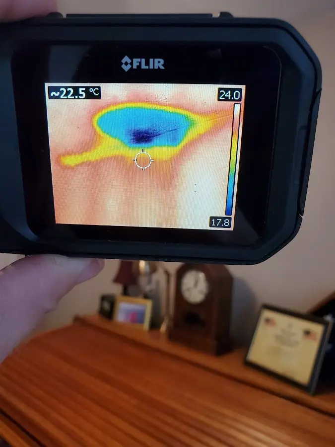 Thermal imaging inspection for water damage in Odessa